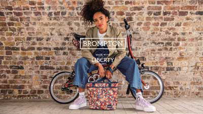 BROMPTON X リバティ コラボレーションバッグ